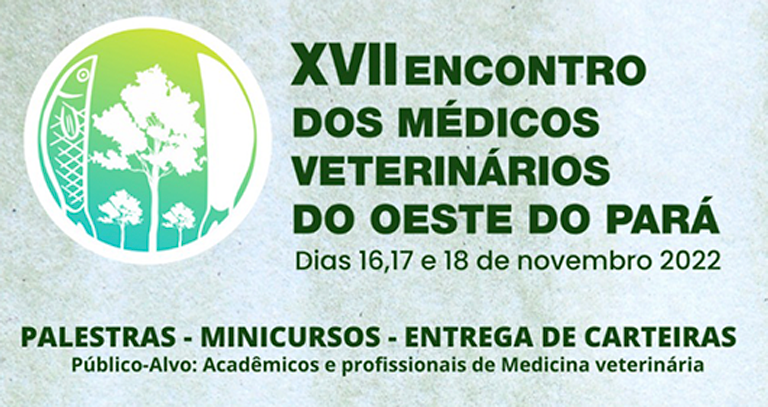 XVII Encontro dos médicos veterinários do oeste do Pará