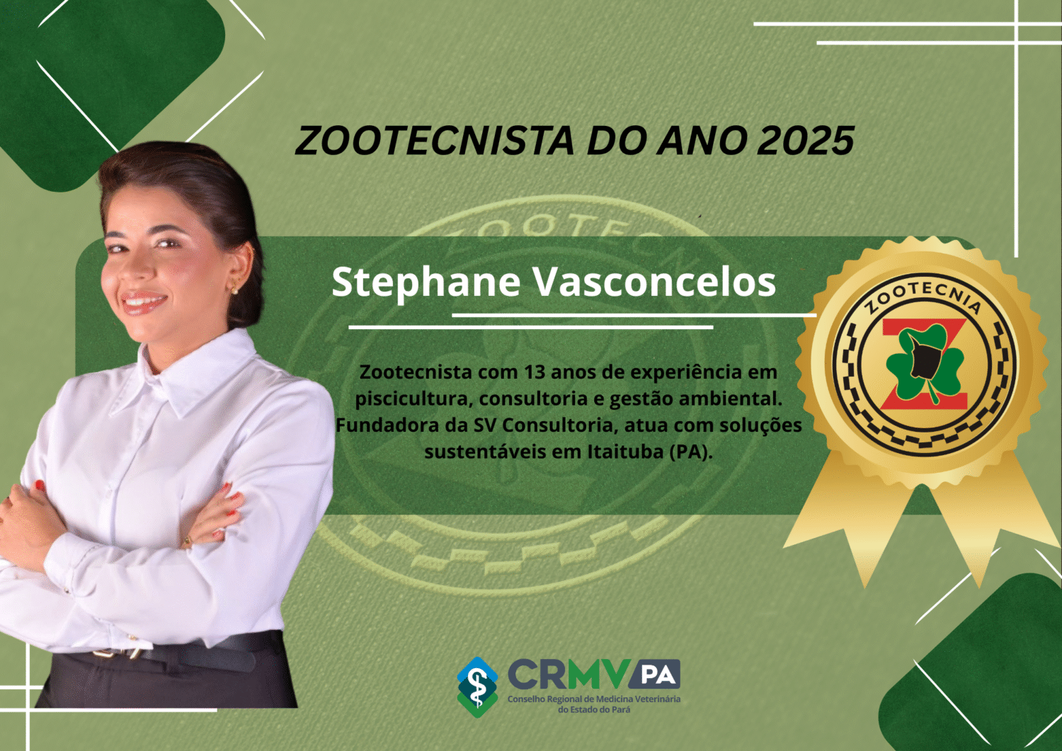 Zootecnista do ano 2025 - Prévia VENCEDOR ZOOTECNISTA DO ANO.
