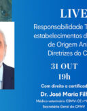 LIVE RESPONSABILIDADE TÉCNICA EM ESTABELECIMENTOS DE ORIGEM ANIMAL. 